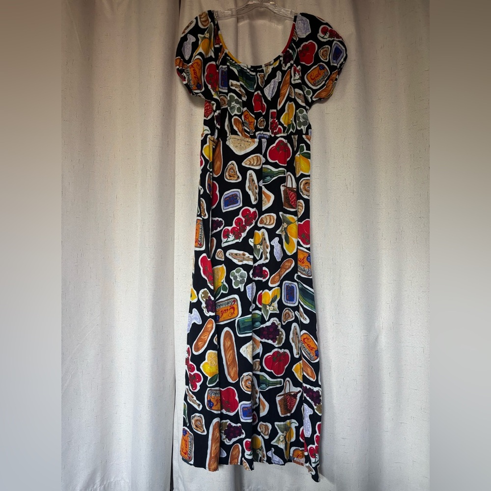 Lisa Says Gah ITALIAN SUMMER MAXI DRESS SMALL - Picture 4 of 5